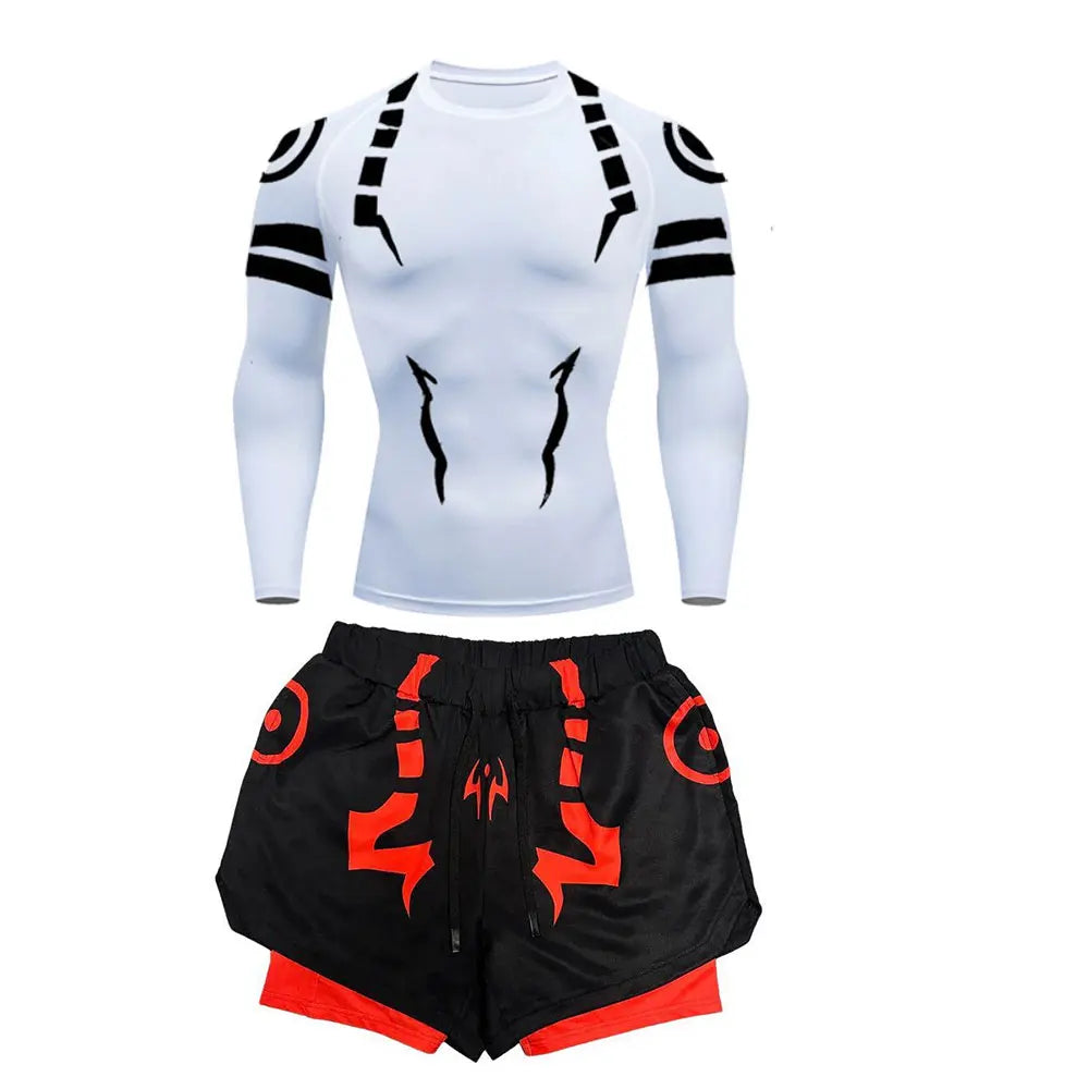 Compression Fitness Suit – Sorcerer Design, Jujutsu Kaisen Eden of Clothes 
