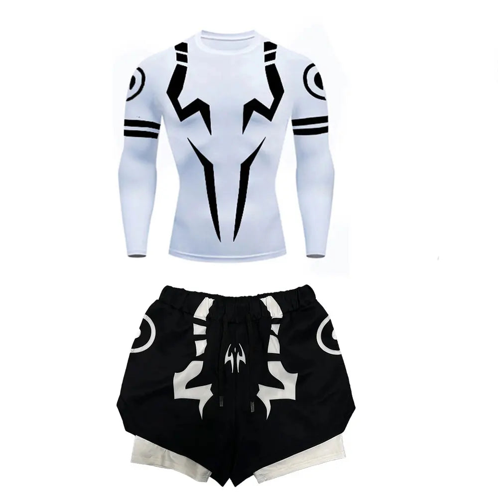 Compression Fitness Suit – Sorcerer Design, Jujutsu Kaisen Eden of Clothes 