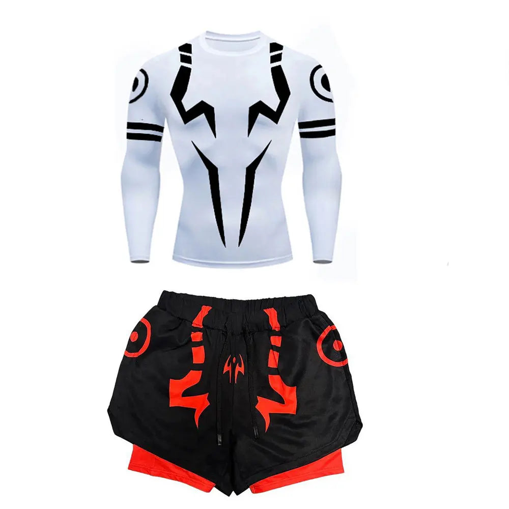 Compression Fitness Suit – Sorcerer Design, Jujutsu Kaisen Eden of Clothes 