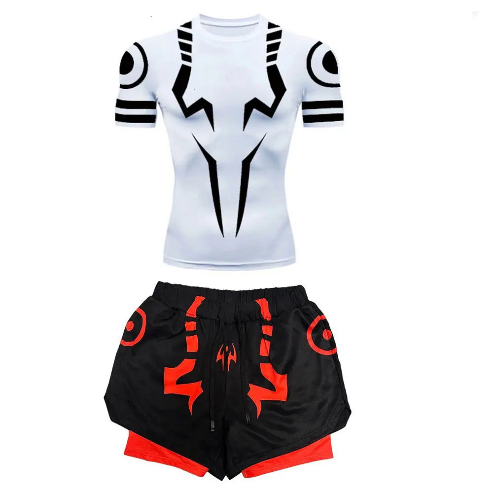 Compression Fitness Suit – Sorcerer Design, Jujutsu Kaisen Eden of Clothes 
