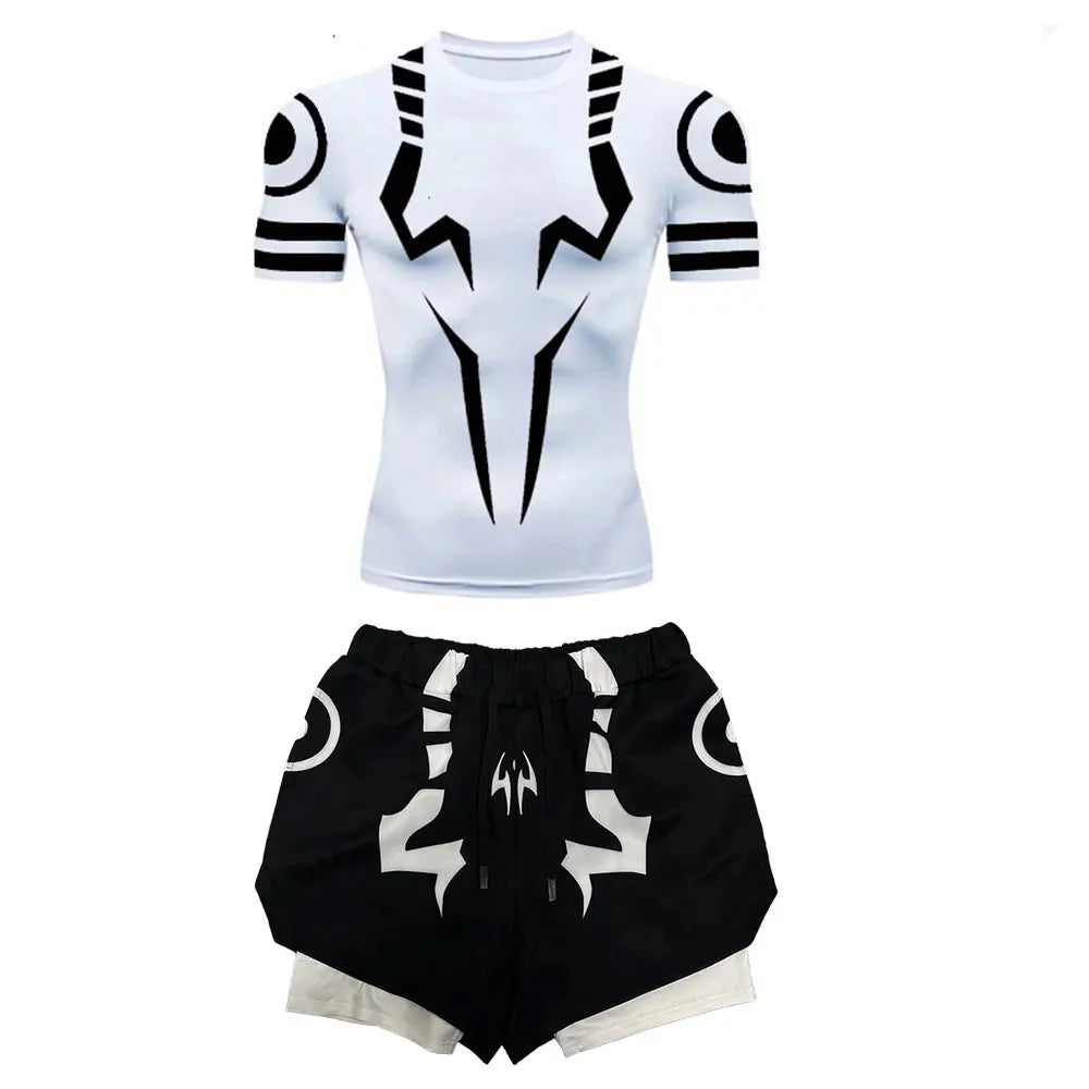 Compression Fitness Suit – Sorcerer Design, Jujutsu Kaisen Eden of Clothes 