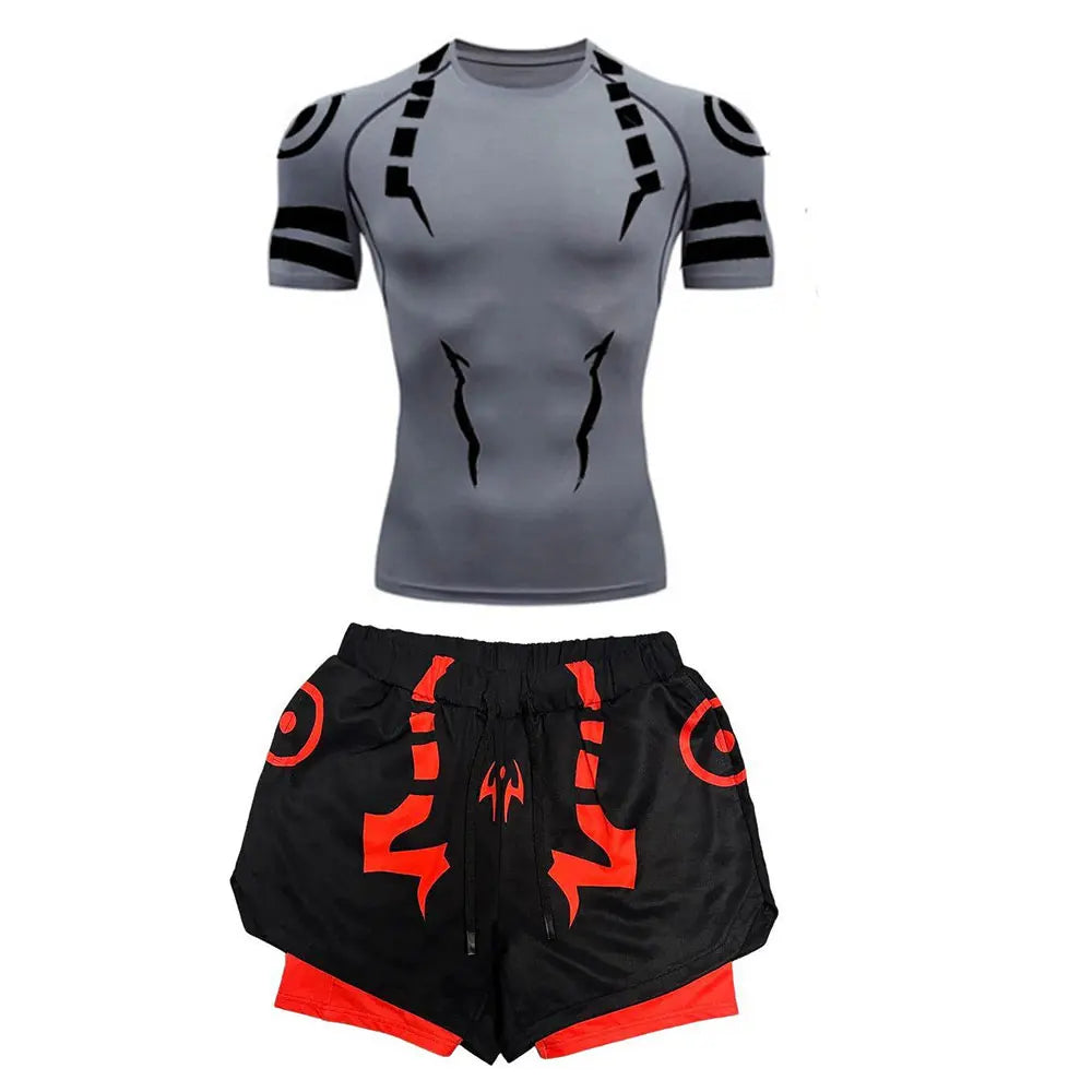 Compression Fitness Suit – Sorcerer Design, Jujutsu Kaisen Eden of Clothes 