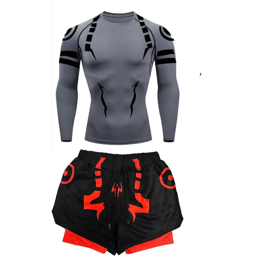 Compression Fitness Suit – Sorcerer Design, Jujutsu Kaisen Eden of Clothes 