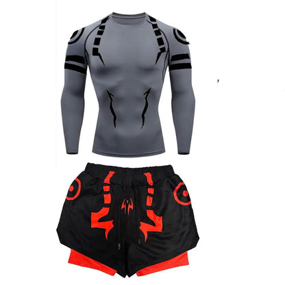 Compression Fitness Suit – Sorcerer Design, Jujutsu Kaisen Eden of Clothes 