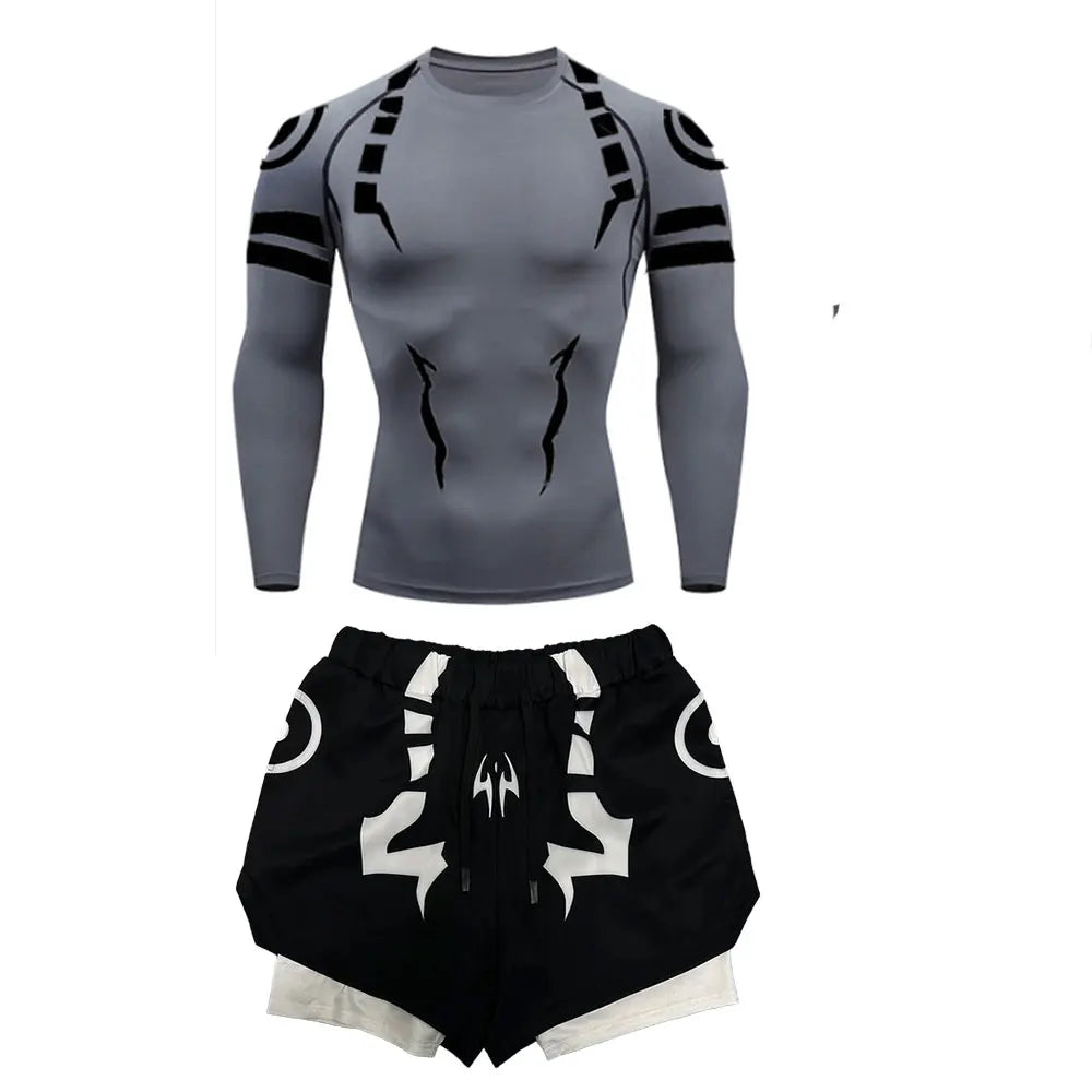 Compression Fitness Suit – Sorcerer Design, Jujutsu Kaisen Eden of Clothes 