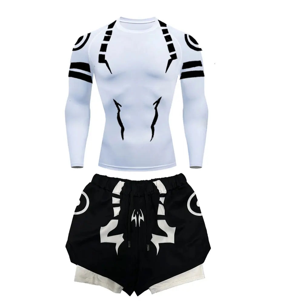 Compression Fitness Suit – Sorcerer Design, Jujutsu Kaisen Eden of Clothes 