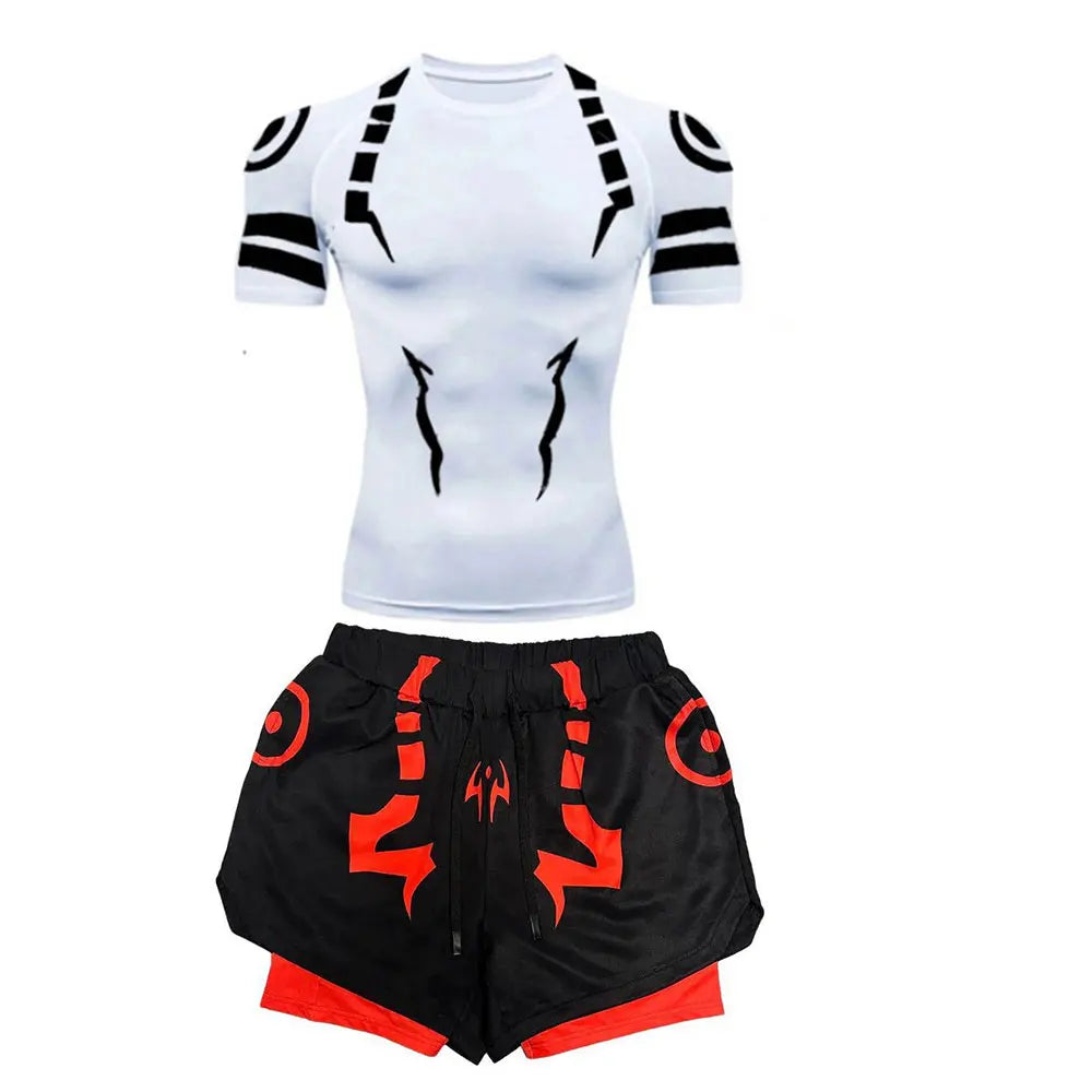 Compression Fitness Suit – Sorcerer Design, Jujutsu Kaisen Eden of Clothes 