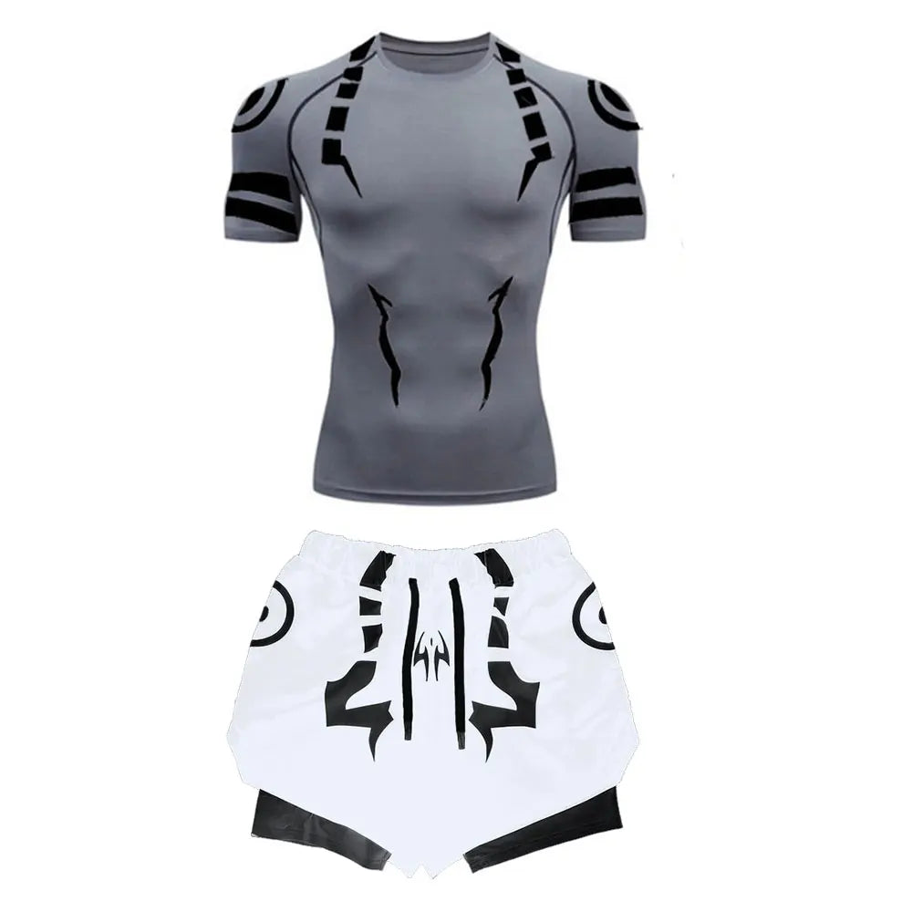 Compression Fitness Suit – Sorcerer Design, Jujutsu Kaisen Eden of Clothes 