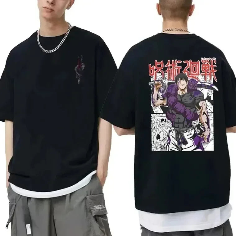 Anime Jujutsu Kaisen Fushiguro Toji T-shirt - Design 1 / S - T-Shirt