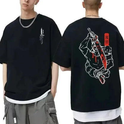 Anime Jujutsu Kaisen Fushiguro Toji T-shirt - Design 10 / S - T-Shirt