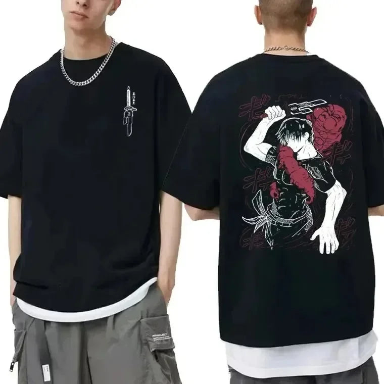 Anime Jujutsu Kaisen Fushiguro Toji T-shirt - Design 11 / S - T-Shirt