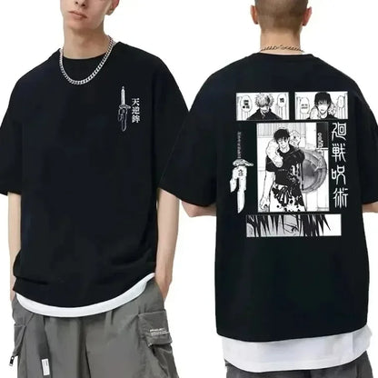 Anime Jujutsu Kaisen Fushiguro Toji T-shirt - Design 18 / S - T-Shirt