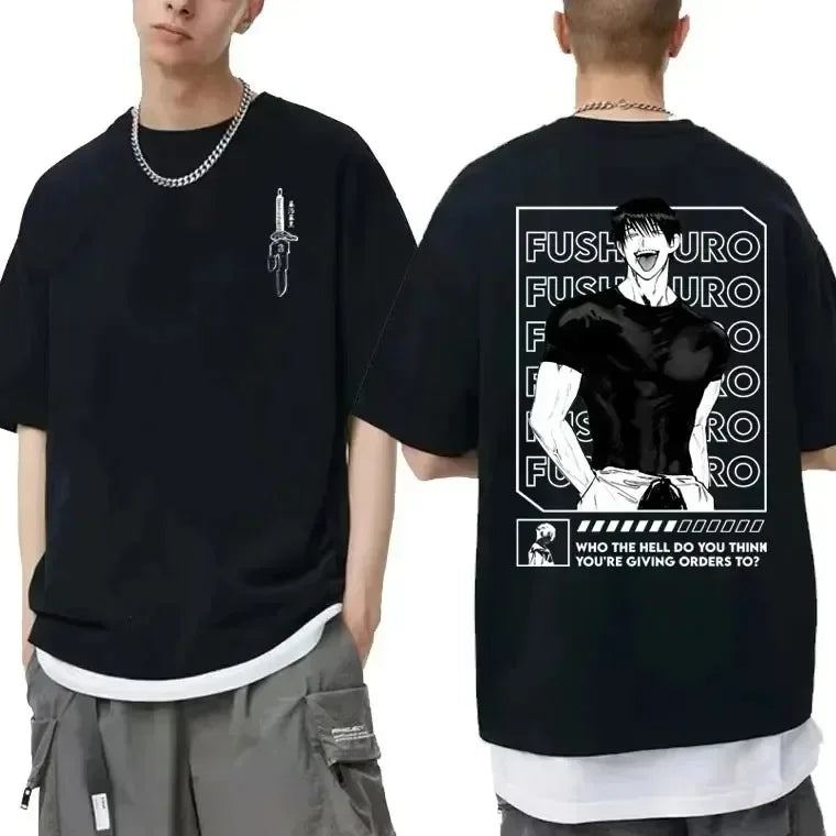 Anime Jujutsu Kaisen Fushiguro Toji T-shirt - Design 19 / S - T-Shirt