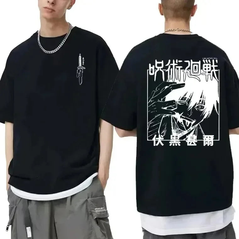 Anime Jujutsu Kaisen Fushiguro Toji T-shirt - Design 3 / S - T-Shirt