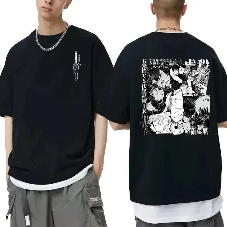 Anime Jujutsu Kaisen Fushiguro Toji T-shirt - Design 5 / S - T-Shirt