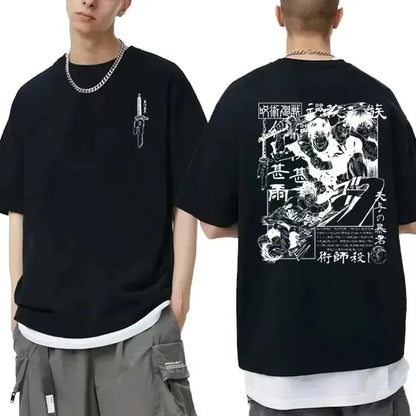 Anime Jujutsu Kaisen Fushiguro Toji T-shirt - Design 7 / S - T-Shirt