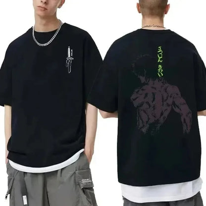 Anime Jujutsu Kaisen Fushiguro Toji T-shirt - Design 9 / S - T-Shirt