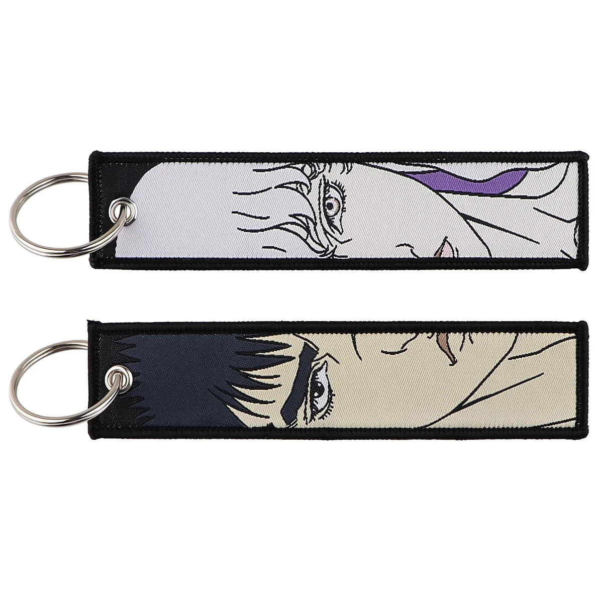 Anime Keychain Embroidery Key - Accessory