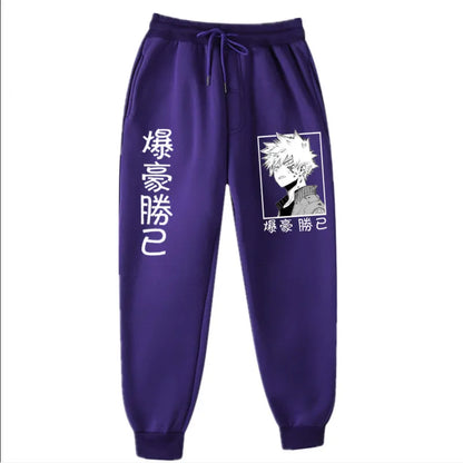 Anime My Hero Academia Katsuki Bakugo Harajuku Men’s Pants - Pants