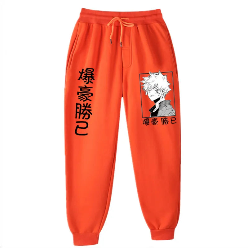 Anime My Hero Academia Katsuki Bakugo Harajuku Men’s Pants - Pants