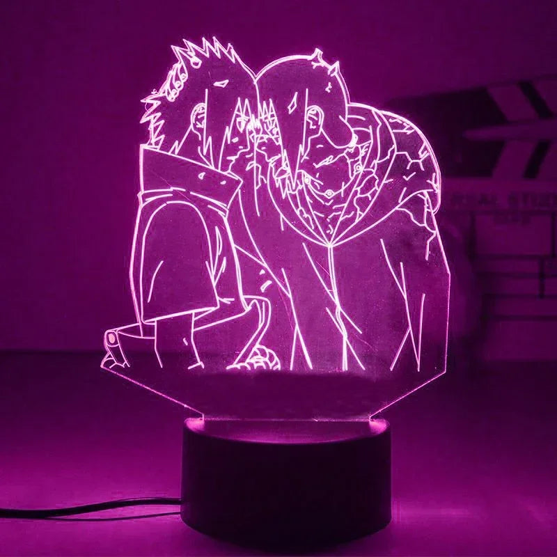 Anime Naruto Night Light - Design 1 / 16 color with remote - Accessory