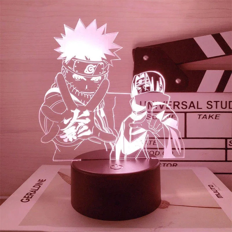 Anime Naruto Night Light - Design 10 / 16 color with remote - Accessory