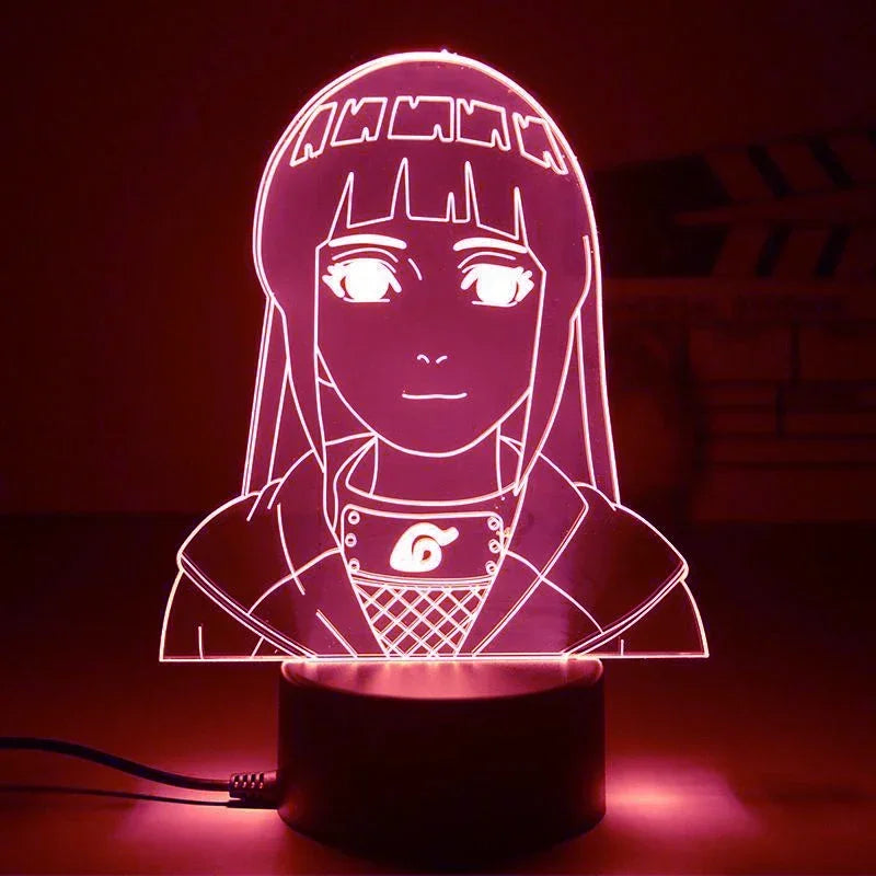 Anime Naruto Night Light - Design 11 / 16 color with remote - Accessory