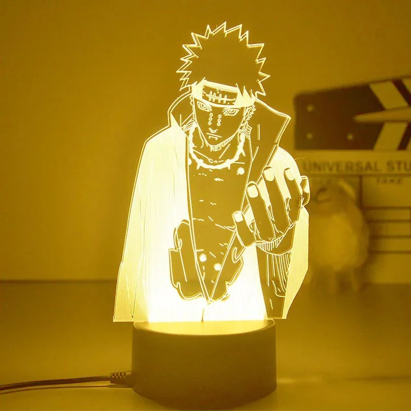 Anime Naruto Night Light - Design 2 / 16 color with remote - Accessory