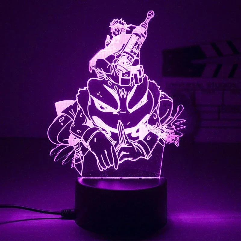 Anime Naruto Night Light - Design 21 / 16 color with remote - Accessory