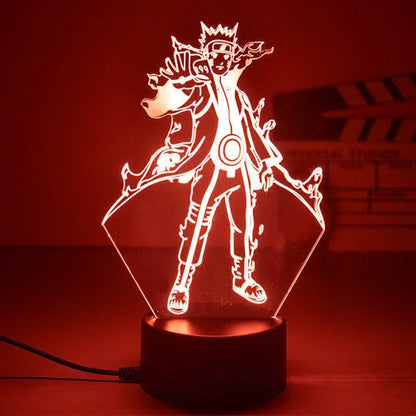 Anime Naruto Night Light - Design 22 / 16 color with remote - Accessory