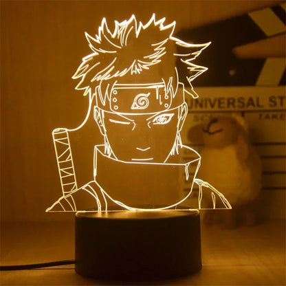 Anime Naruto Night Light - Design 28 / 16 color with remote - Accessory