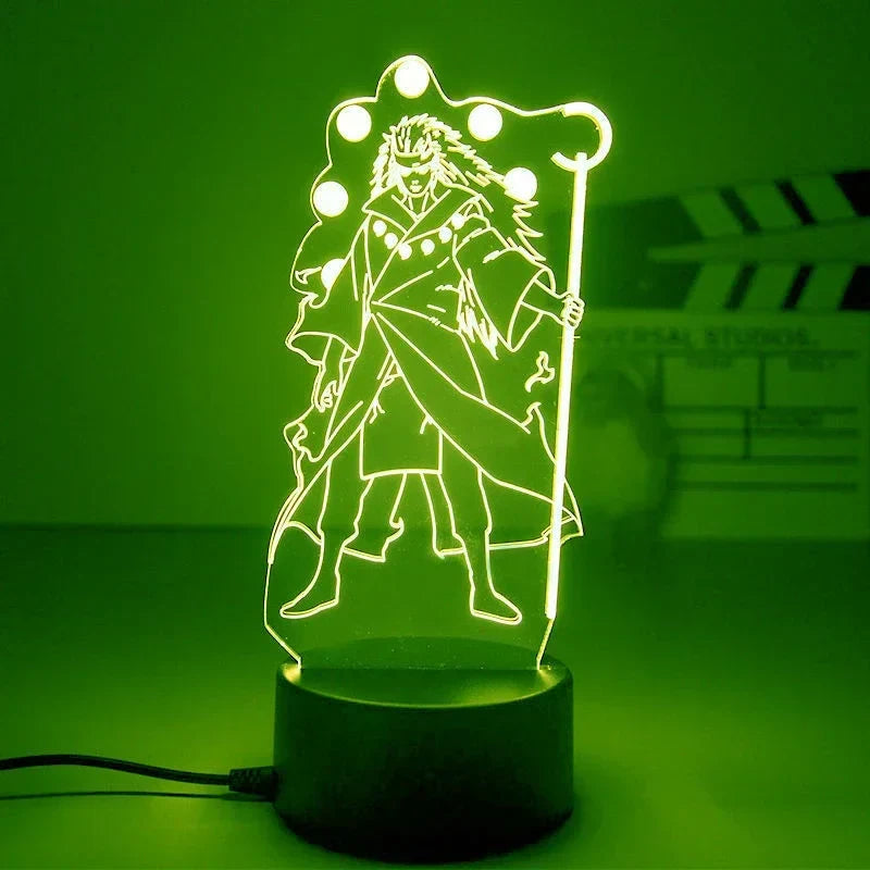 Anime Naruto Night Light - Design 3 / 16 color with remote - Accessory