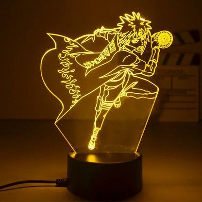 Anime Naruto Night Light - Design 4 / 16 color with remote - Accessory