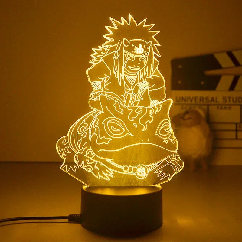 Anime Naruto Night Light - Design 5 / 16 color with remote - Accessory