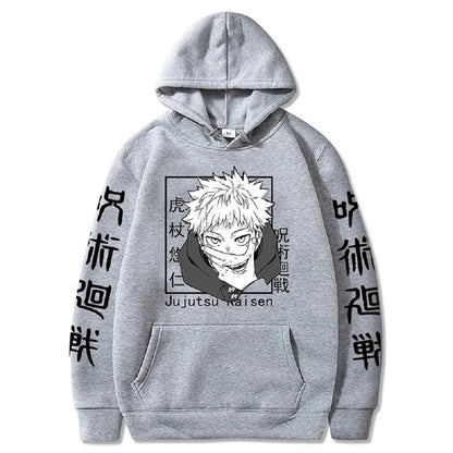 Character Print Sweatshirt – Graphic Design, Manga Style Eden of Clothes 