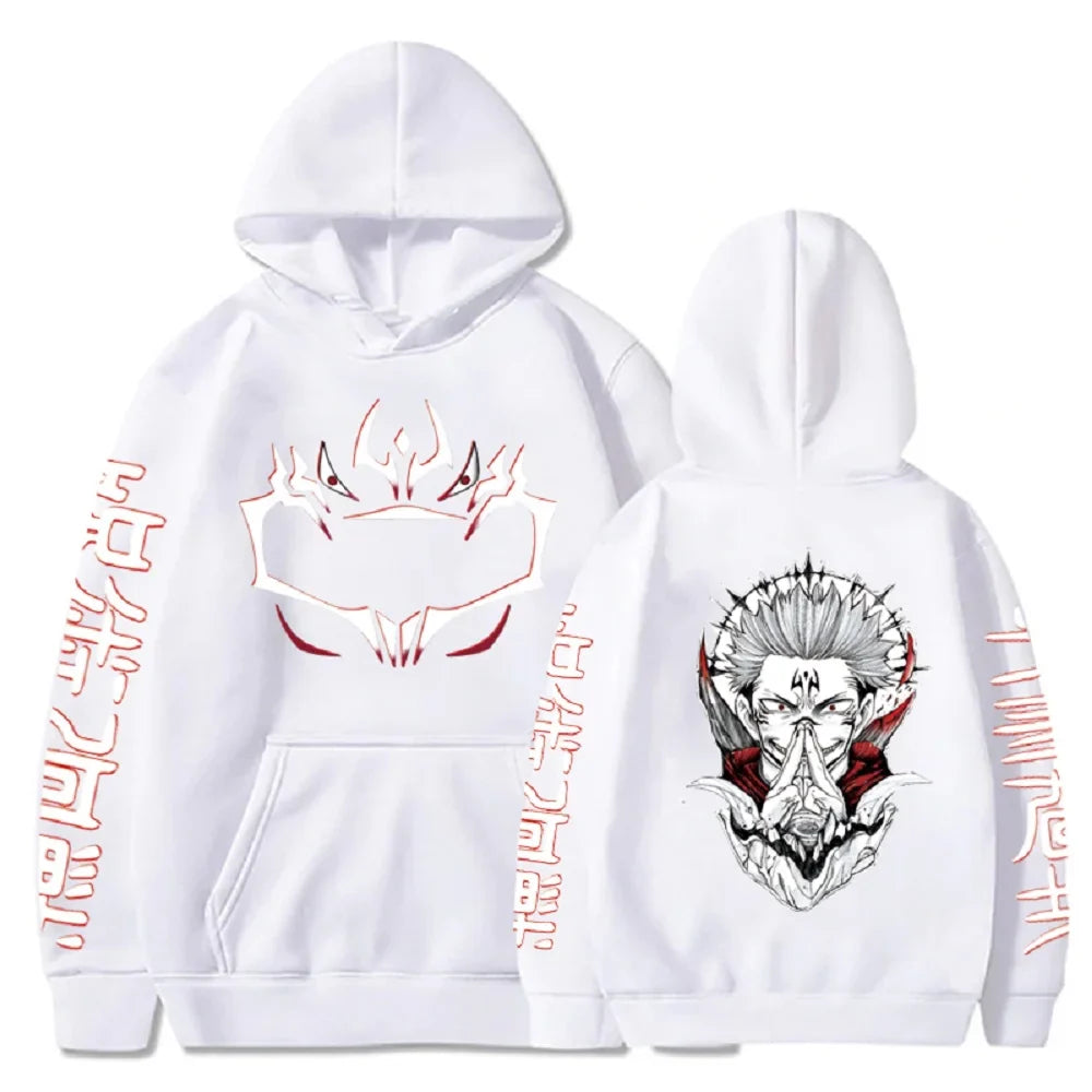 Character Print Sweatshirt – Graphic Design, Manga Style Eden of Clothes 