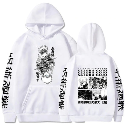 Character Print Sweatshirt – Graphic Design, Manga Style Eden of Clothes 