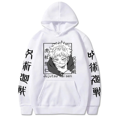 Character Print Sweatshirt – Graphic Design, Manga Style Eden of Clothes 
