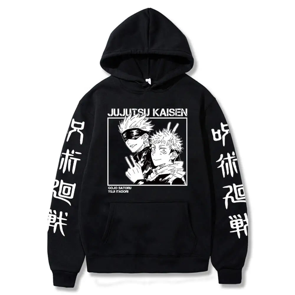 Character Print Sweatshirt – Graphic Design, Manga Style Eden of Clothes 