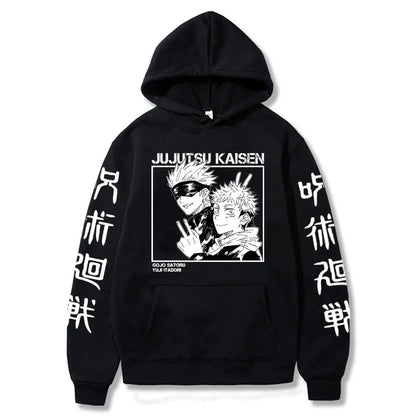 Character Print Sweatshirt – Graphic Design, Manga Style Eden of Clothes 