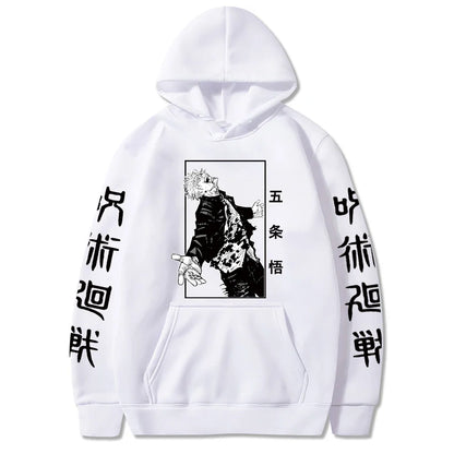 Character Print Sweatshirt – Graphic Design, Manga Style Eden of Clothes 
