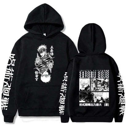 Character Print Sweatshirt – Graphic Design, Manga Style Eden of Clothes 