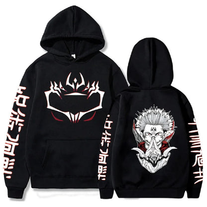 Character Print Sweatshirt – Graphic Design, Manga Style Eden of Clothes 