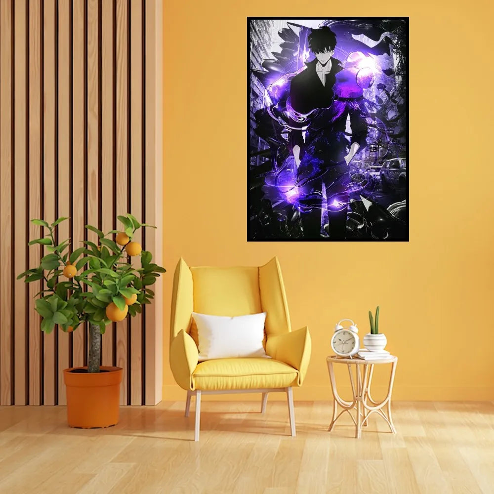 Solo Leveling Poster – Dynamic Wall Art for Anime Fans - Eden of Clothes