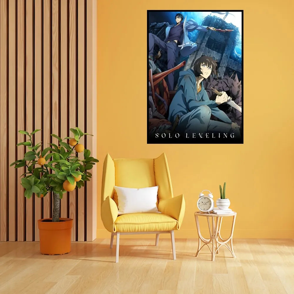 Solo Leveling Poster – Dynamic Wall Art for Anime Fans - Eden of Clothes