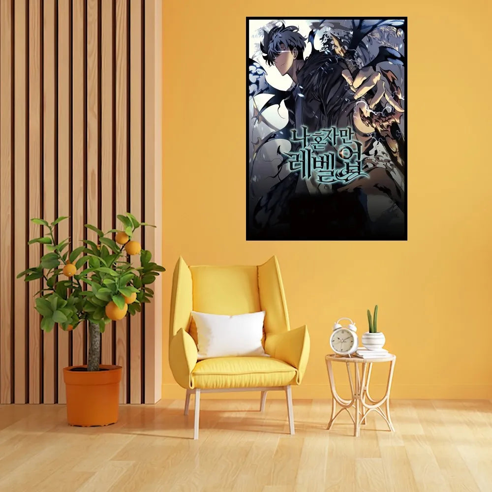 Solo Leveling Poster – Dynamic Wall Art for Anime Fans - Eden of Clothes