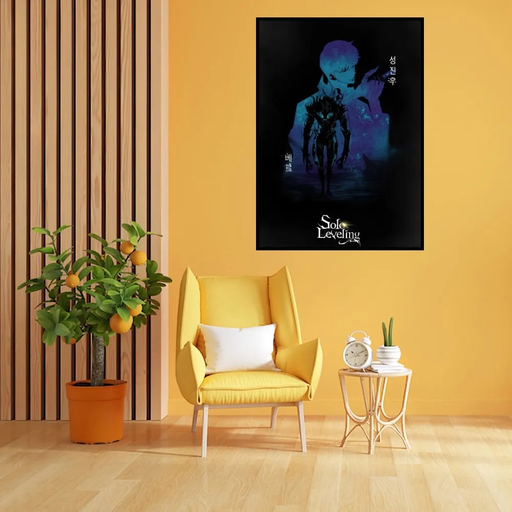 Solo Leveling Poster – Dynamic Wall Art for Anime Fans - Eden of Clothes