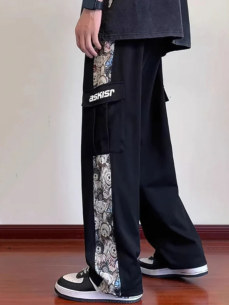 Anime Wide Cargo Pants Eden of Clothes 