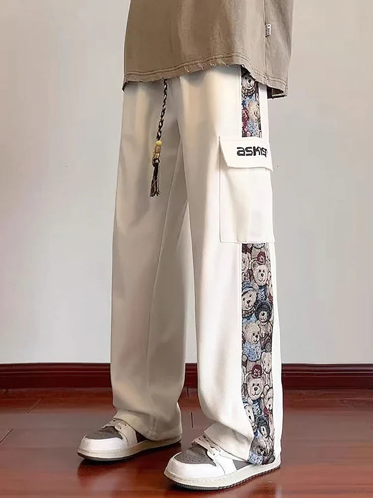 Anime Wide Cargo Pants Eden of Clothes 