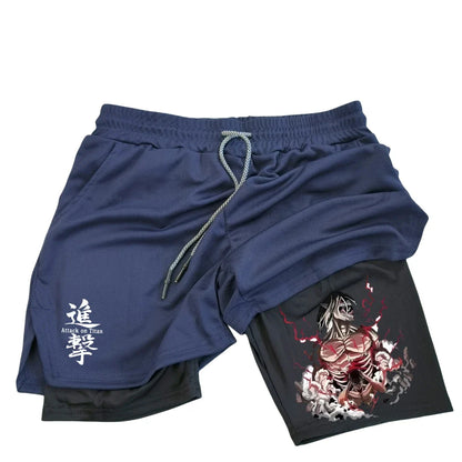 Gym Shorts – Training Wear, Attack on Titan Eden of Clothes 